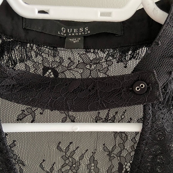 GUESS | Long sleeve lace top - Picture 2 of 4